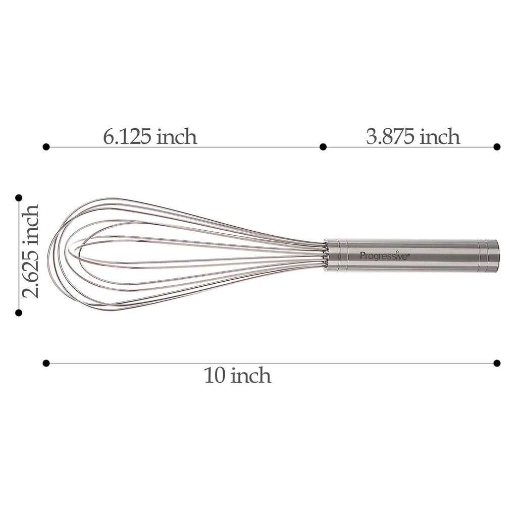 Time-Saving 10" Stainless Steel Balloon Whisk - Kitchen Gadget Tool for Quick Food Prep Detail