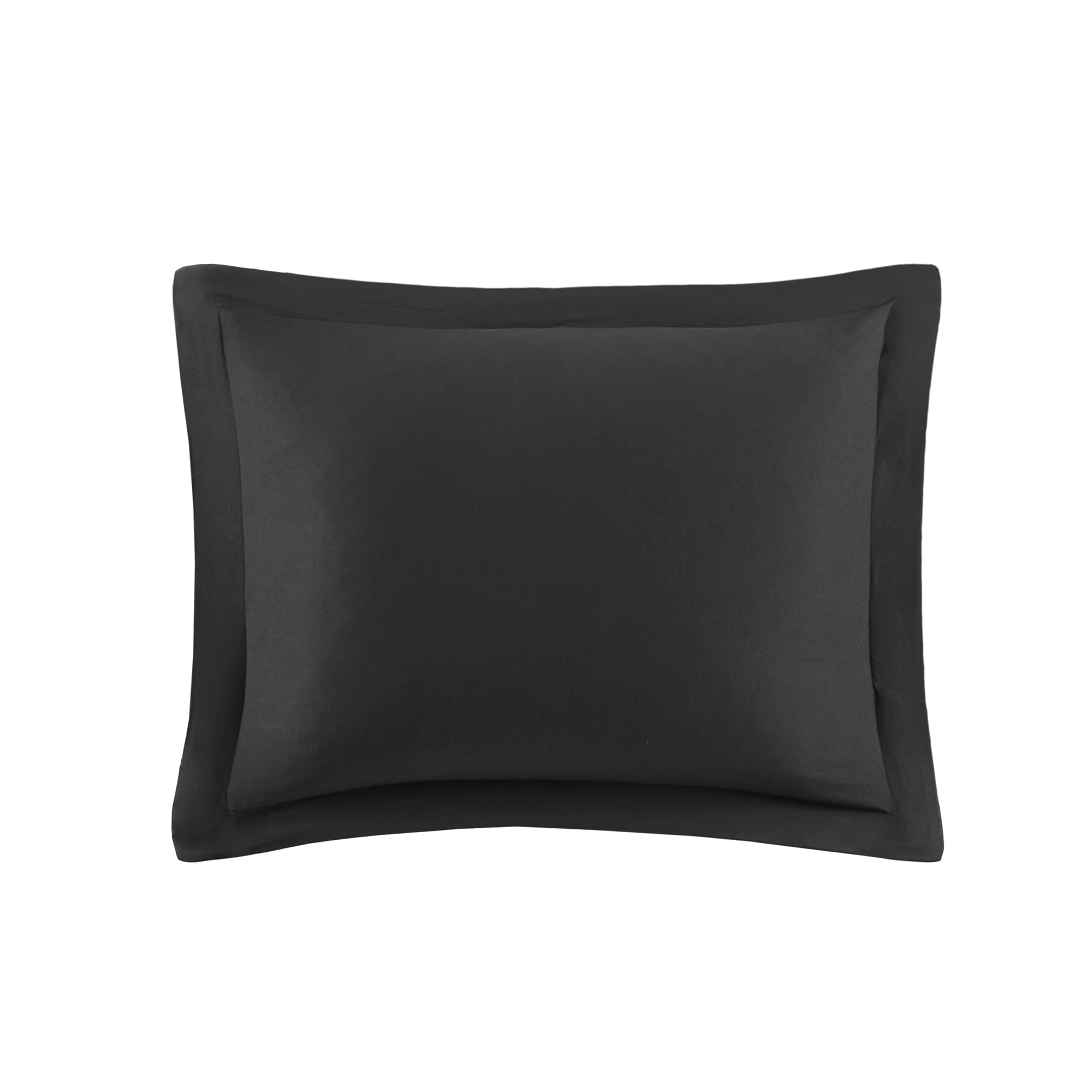 Fluffy Down Alternative All in One Down Alt Reversible Comforter and Sheet set- 5 Piece, Twin, Black - Cloud-Like Soft Lightweight Bed Comforter Detail