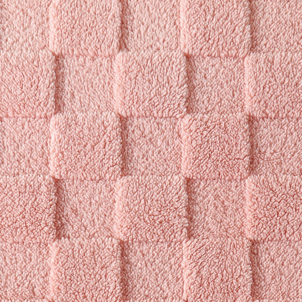 Super Soft Flannel Fleece Throw Blanket for Couch, Super Soft Warm Lightweight Checkered Pattern Blanket for All Seasons, Pink, 50"x60" - Lightweight Plush Warm Blanket for All Seasons Detail