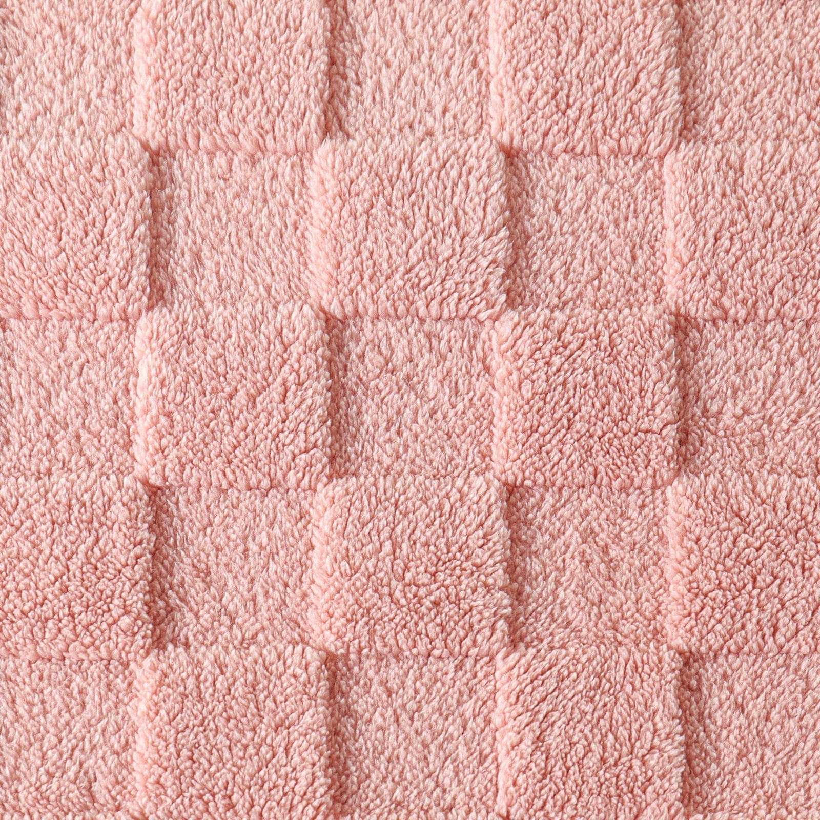 Super Soft Flannel Fleece Throw Blanket for Couch, Super Soft Warm Lightweight Checkered Pattern Blanket for All Seasons, Pink, 50"x60" - Lightweight Plush Warm Blanket for All Seasons Detail