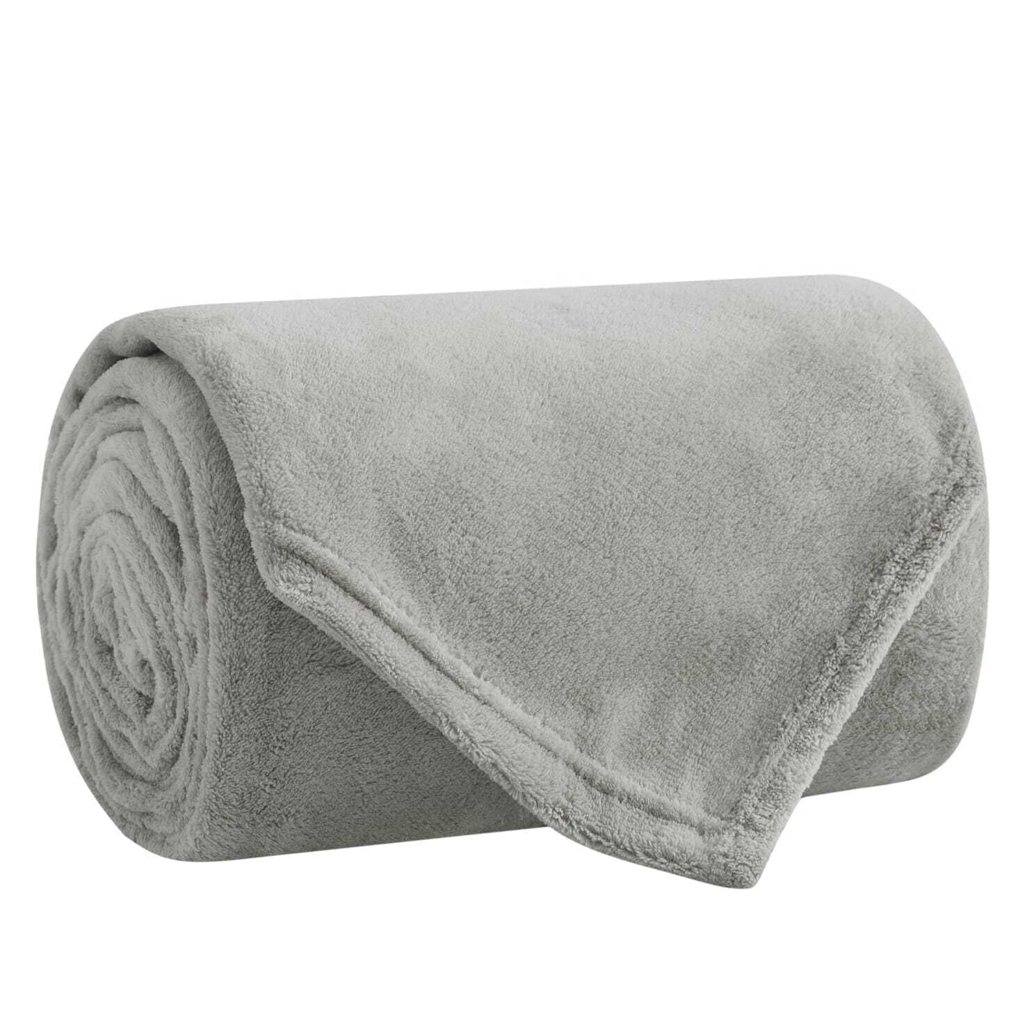 Reversible Sherpa Soft Throw Blankets - Multipurpose - Throw, Twin, Full, Queen, King - 17 DIFFERENT Colors! - Lightweight Plush Warm Blanket for All Seasons Detail