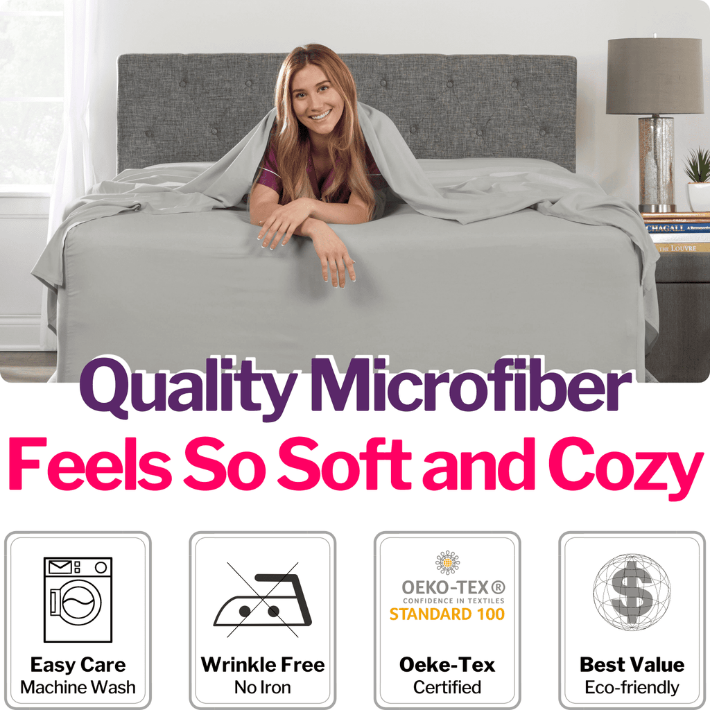 Premium Egyptian Cotton Bedding 21” King Extra Deep Pocket Sheets - Deep King Fitted Sheet - Super And Ultra Deep Sheet - For Deep Mattress -... - Cooling Hotel Quality Bedding Sheets and Pillowcases Detail