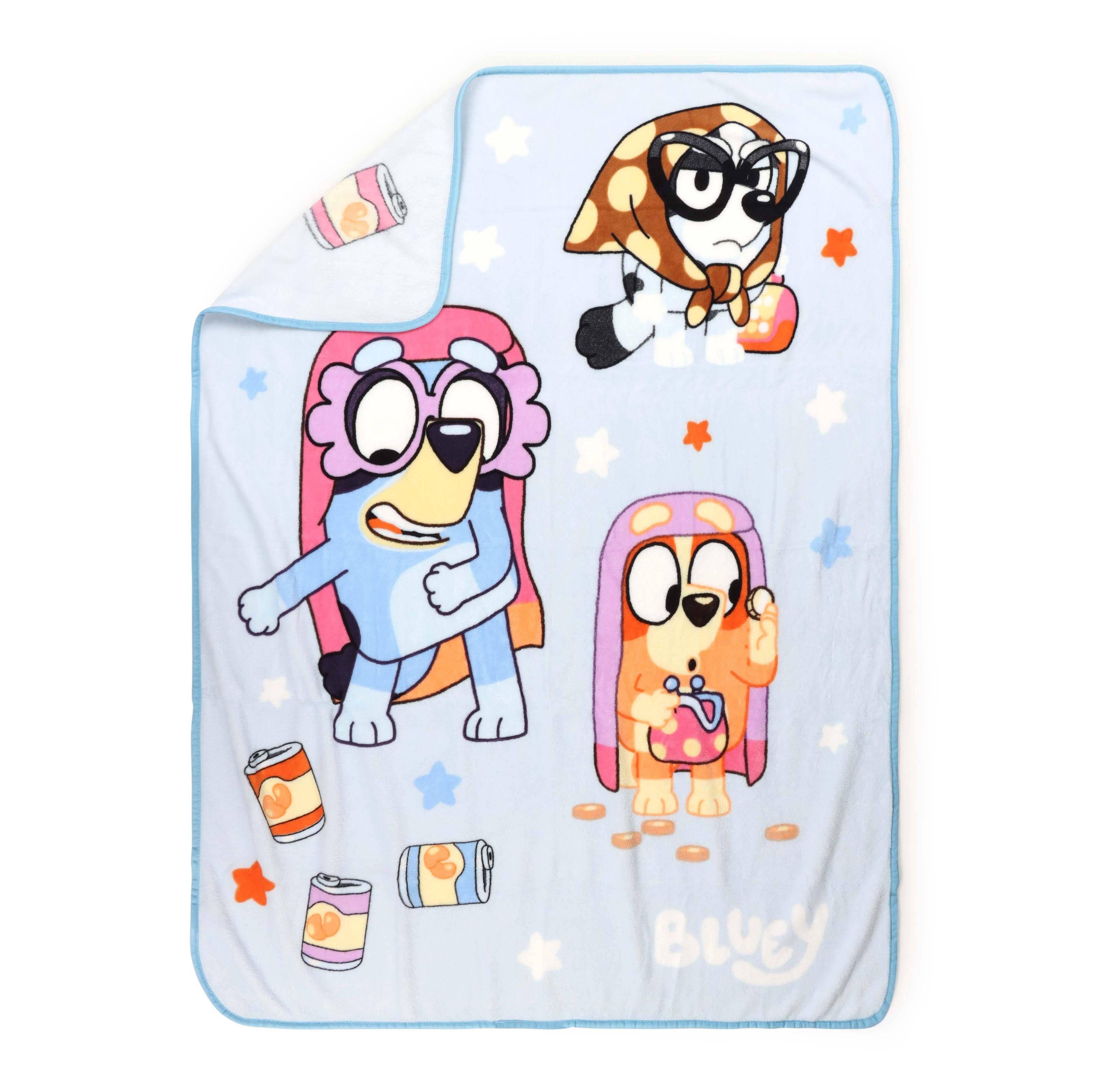 Lightweight Warm Family Kids Throw Blanket, Soft Coral Fleece, Multicolor, 46" x 60" - Lightweight Plush Warm Blanket for All Seasons Detail