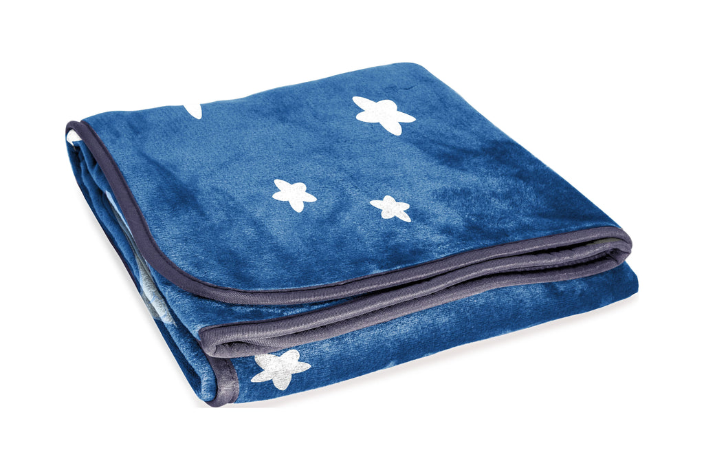 Lightweight Warm In The Dream Kids Throw Blanket, 46 x 60, Microfiber, Blue, BBC Studios Ages 1+ - Lightweight Plush Warm Blanket for All Seasons Detail