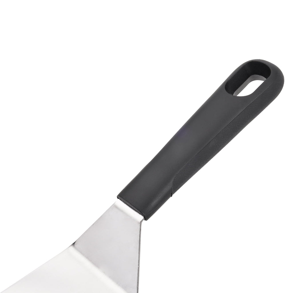 Professional Grade Stainless Steel Mini Dessert Spatula with Softgrip Handle for Serving Pancakes or Desserts - Professional Kitchen Tool for Culinary Enthusiasts Detail