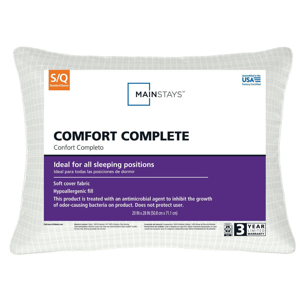 Orthopedic Support (18 pack) Bed Pillow, Standard/Queen - Decorative Throw Pillow Cushion for Sofa & Bed - Default Title