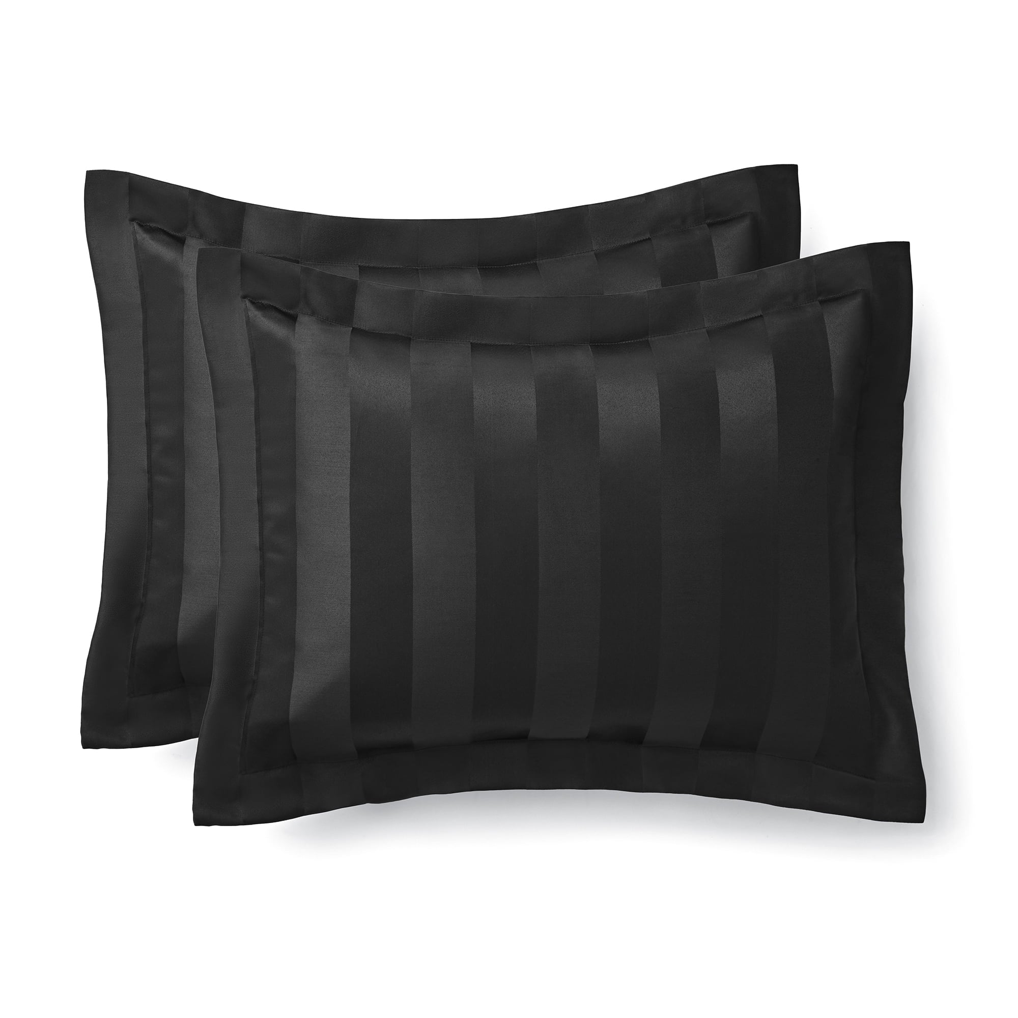Hypoallergenic Cloud Rich Black 5 Piece Damask Stripe Comforter Set, King, Adult, Unisex - Hypoallergenic Ultra-Fluffy Quilt for Winter Detail