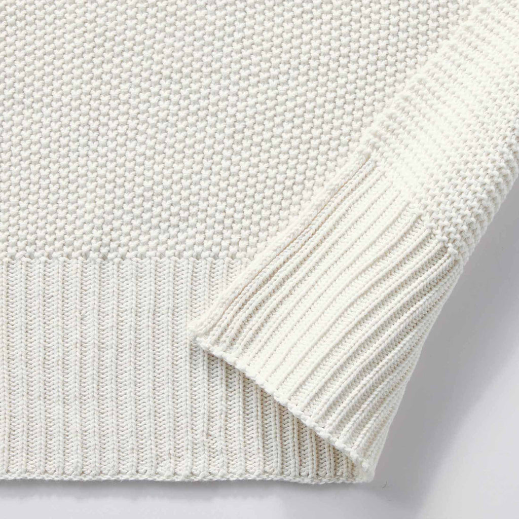 Reversible Sherpa Chunky Knit Papyrus Throw, Cotton-Blend, 50"x60", 2.3 lb, All Ages - Super Soft Reversible Sherpa Flannel Blanket Detail