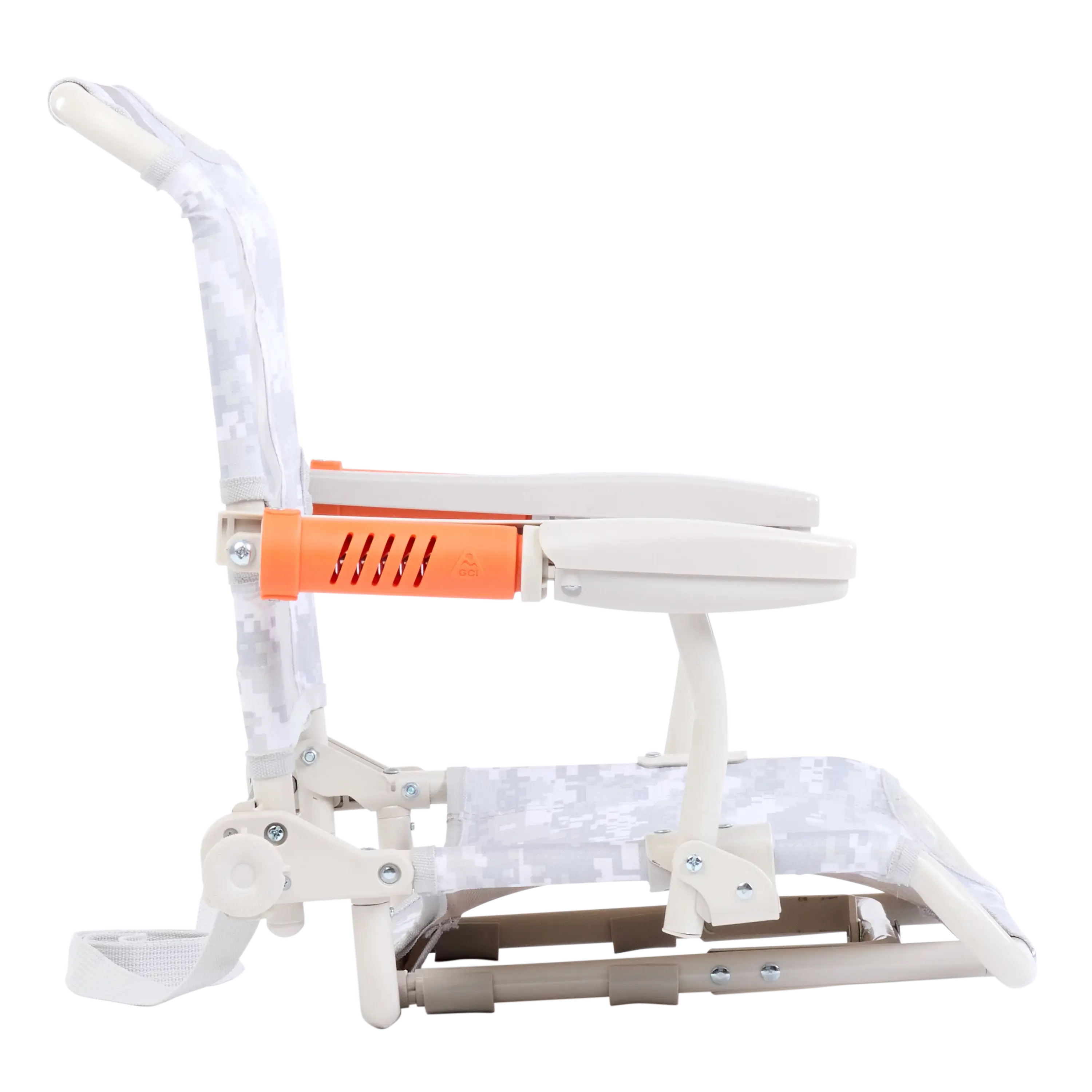 Heavy-Duty Freestyle Stadium Rock-Cliner - Choice 540 - Patented Spring-Action Rocking Chair for Camping Detail