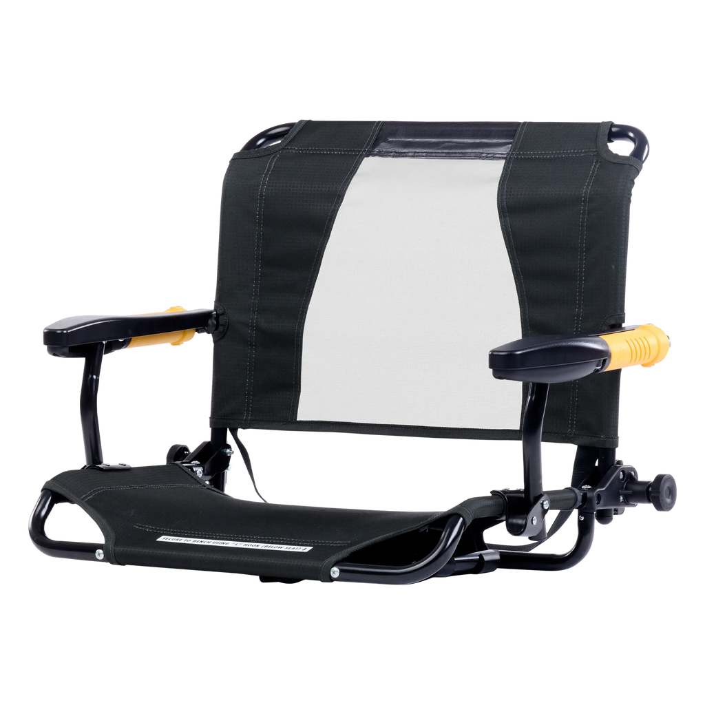 Heavy-Duty Freestyle Stadium Rock-Cliner - Choice 540 - Patented Spring-Action Rocking Chair for Camping Detail