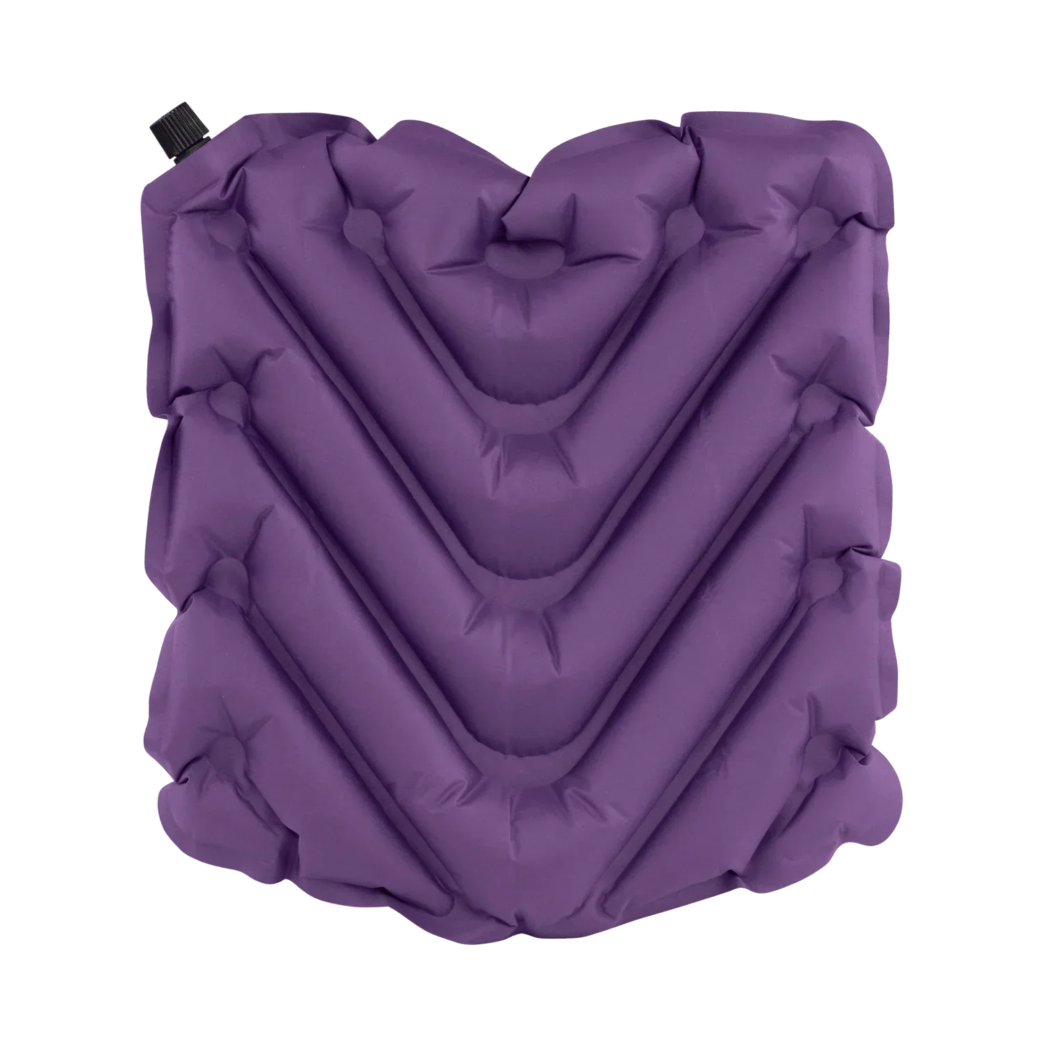 Secure-Hook College V Seat Inflatable Stadium Cushion - LSU Tigers - Choice 762 - Lightweight Folding Bleacher Chair with Cushioning Detail