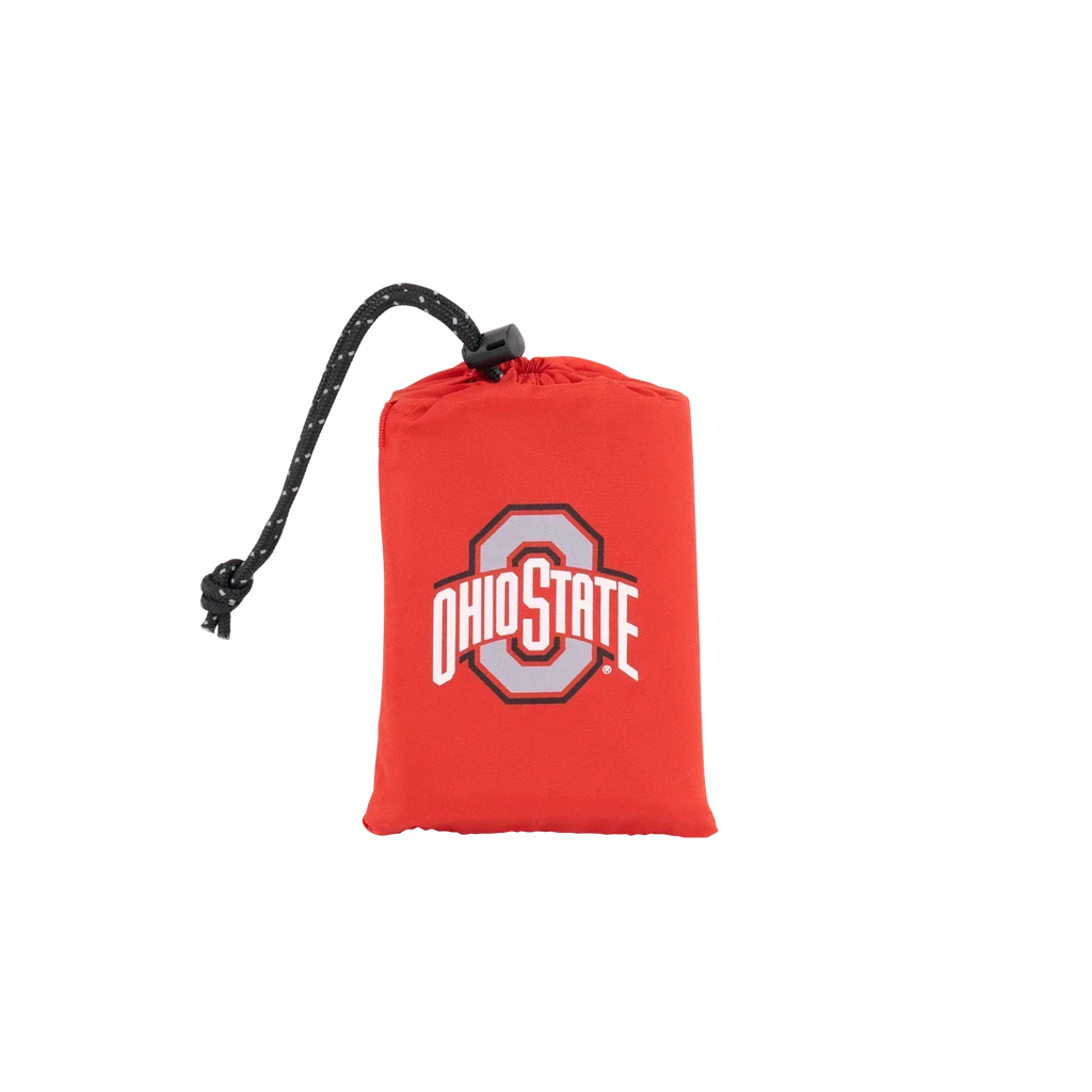 Compact Cushion College V Seat Inflatable Stadium Cushion - Ohio State Buckeyes - Choice 778 - Ergonomic Portable Stadium Seat for Sports Events Detail