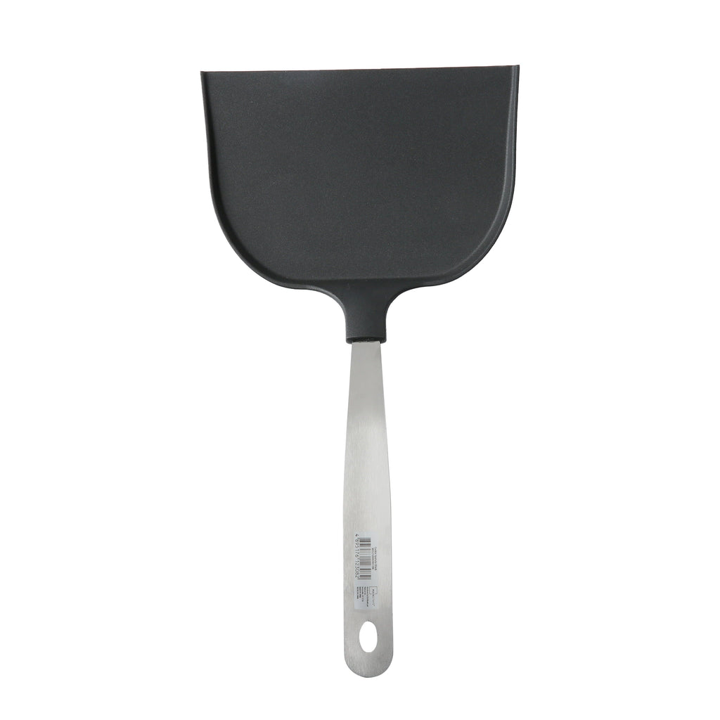 Professional Grade Jumbo Baking 12.8 in Stainless Steel Nylon Kitchen Spatula - Multi-Purpose Hand Tool for Daily Meal Prep Detail