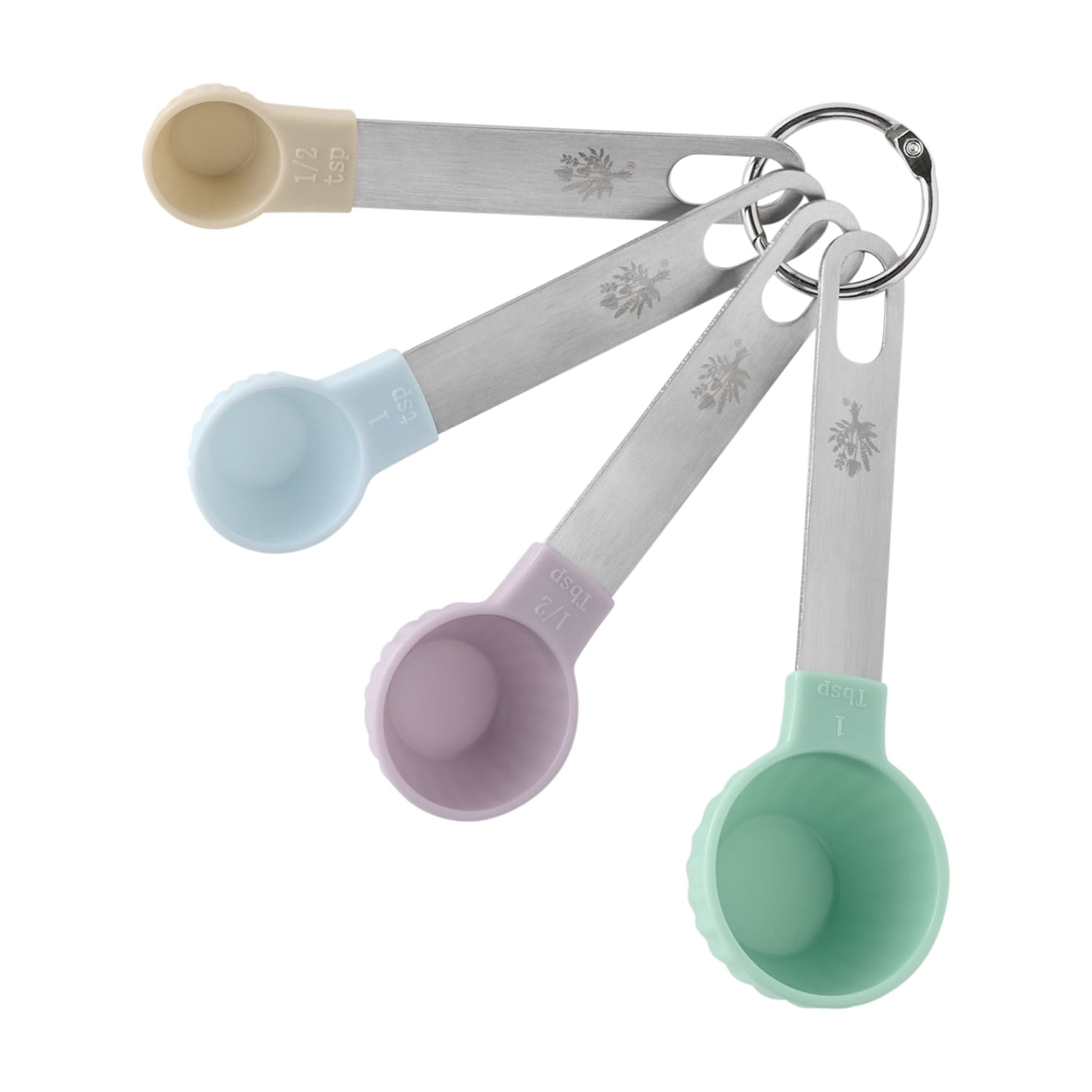 Multi-Functional 8-Piece Plastic Measuring Cup and Spoon Set, Multicolor - Multi-Functional Manual Food Chopper & Slicer Detail