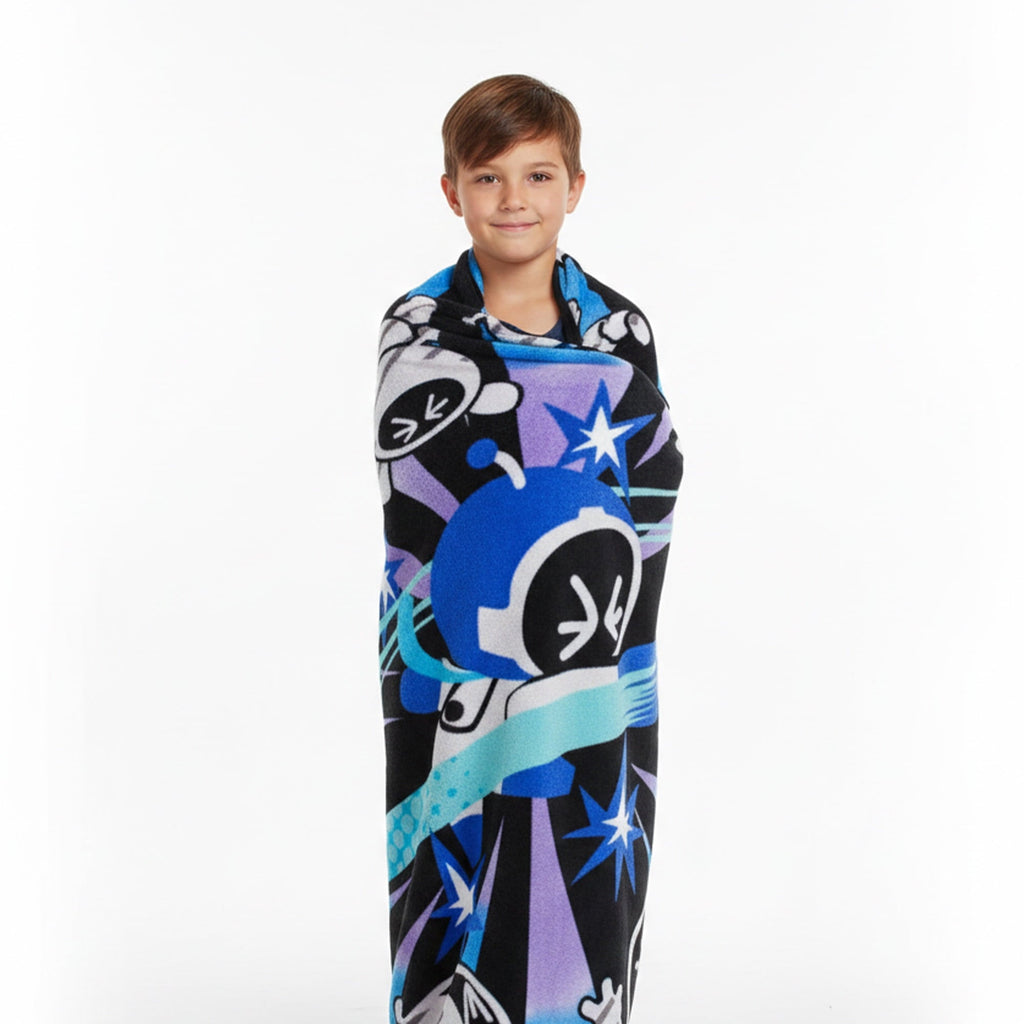 Cozy Fleece Silk Touch Throw Blanket for Kids, 46x60 inches - Cozy Fleece Throw Blanket for Couch & Bed Detail