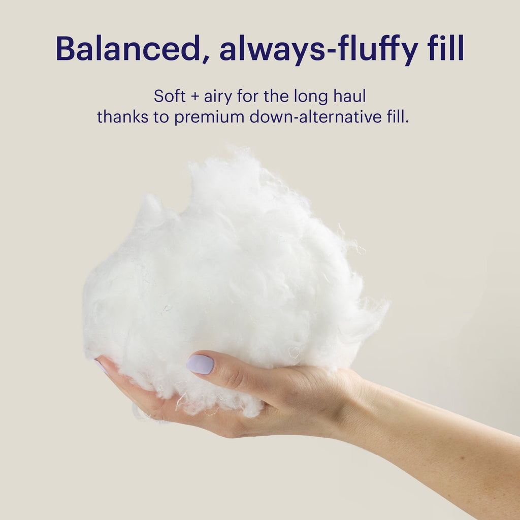 Orthopedic Support GridCloud Pillow, Honeycomb Gelflex Top Layer, Hypoallergenic, Down - Alternative - Decorative Throw Pillow Cushion for Sofa & Bed Detail