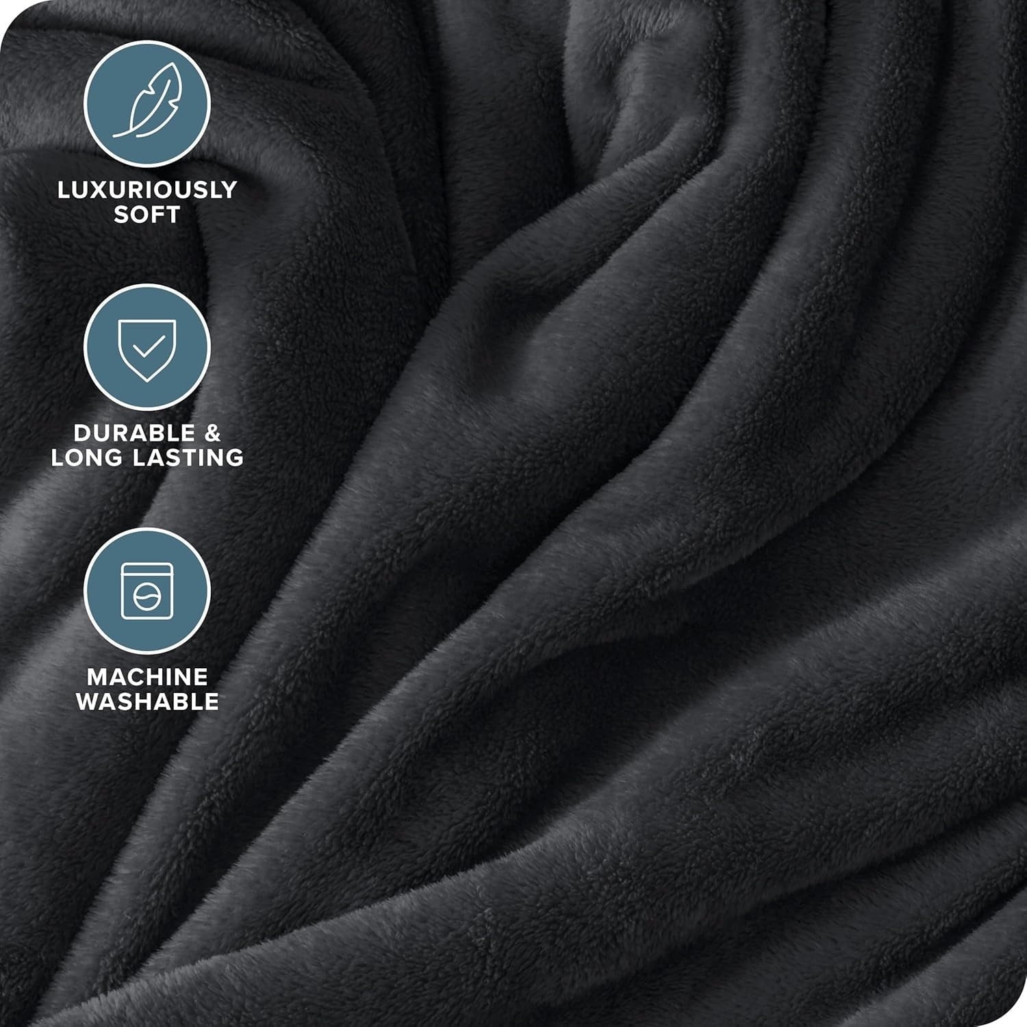 Reversible Sherpa Throw Size Blanket, Luxury Plush Cozy Fuzzy Fleece Blanket, Super Soft Warm Big Lightweight Throw Blanket All Seasons... - Lightweight Plush Warm Blanket for All Seasons Detail