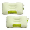 Fluffy Shredded 2-Pack Bamboo Fiber Bed Pillow (29.13" x 18.9") - A-Class Safe and Cooling - Hotel Quality Plush Sleeping Pillows - Default Title