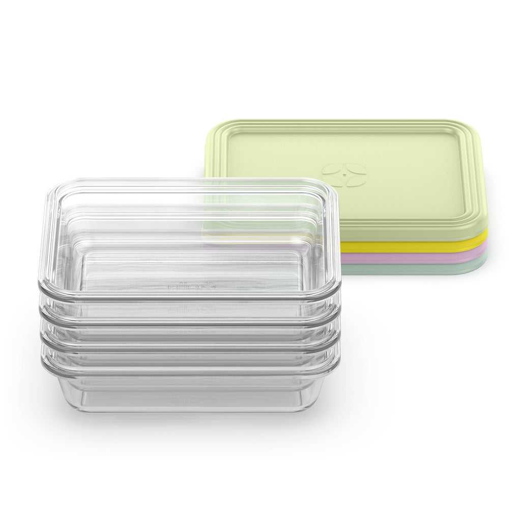 Whimsical Doughnut Everyday 4.5 Cup Glass Meal Prep Set - Fun Food Fidget Cookie Squishable Toy Detail