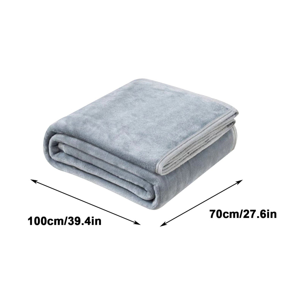 Reversible Sherpa Under $5 Flannel Blanket 27.56X39.37 Inches Blanket Soft Cozy Throw Blanket for Couch, Bed, Household Blanket for All... - Super Soft Reversible Sherpa Flannel Blanket Detail