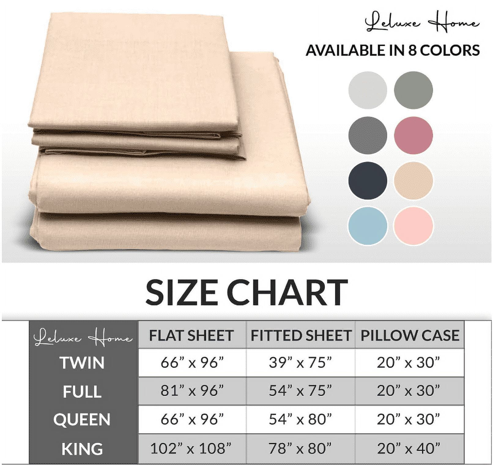 Breathable Luxury 4-Piece Full Pink Sheet Set - Cooling, Wrinkle-Free - Premium Ultra-Soft Pillowcase Pair for Sleeping Detail