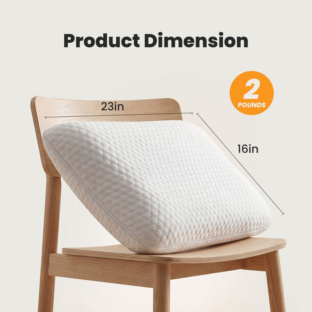 Ergonomic Memory Foam Memory Foam Pillow for Sleeping, Gel Cooling Bed Pillow with Breathable Mesh and Washable Cover for Back and Side Sle... - Ergonomic Memory Foam Pillow for Neck Pain Support Detail