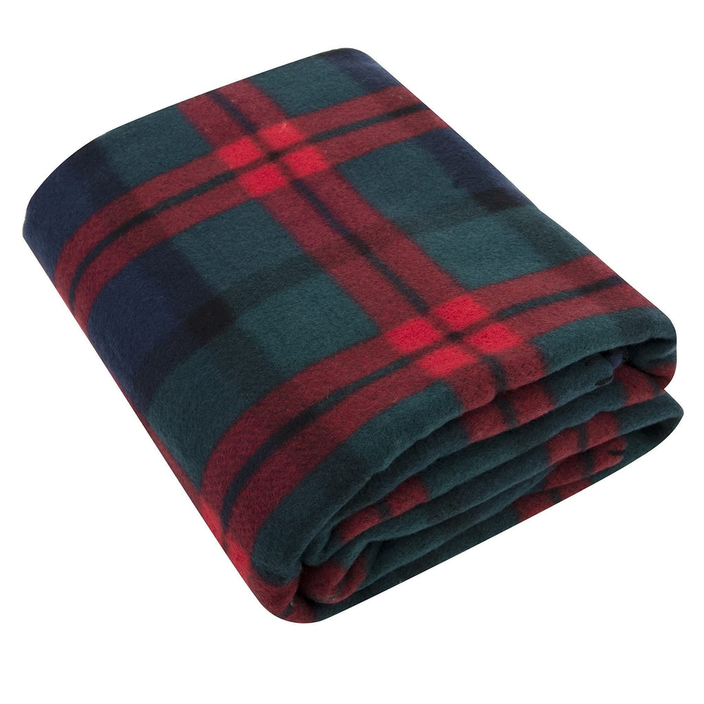 Super Soft Flannel Single Plaid Color 60"L x 50"W Fleece Throw Blanket for Fall, Winter, Spring, Summer, Men, Women, Children & Pets in ... - Cozy Fleece Throw Blanket for Couch & Bed Detail