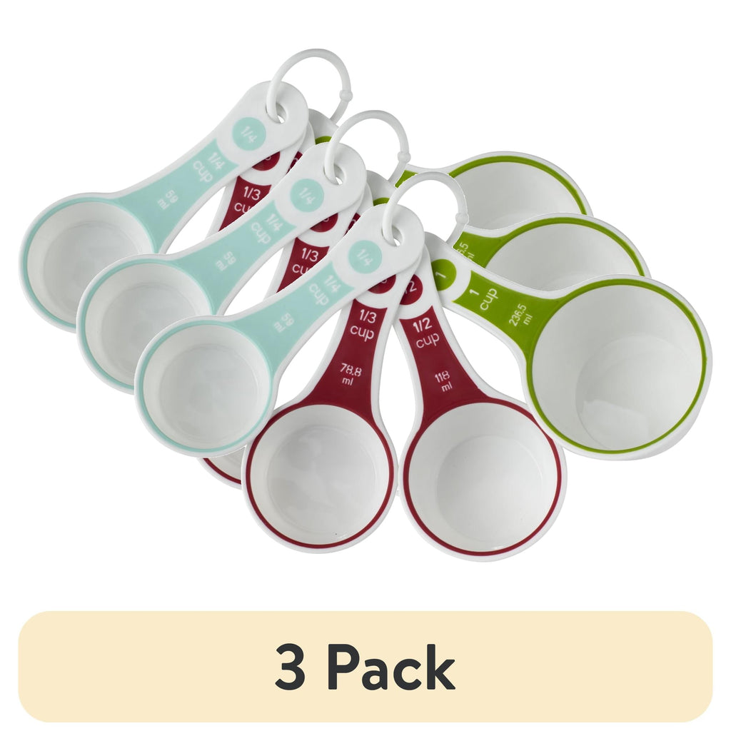 Premium Kitchen (3 pack) 4-Piece Measuring Cups Set, Multicolor - Kitchen Gadget Tool for Quick Food Prep - Default Title