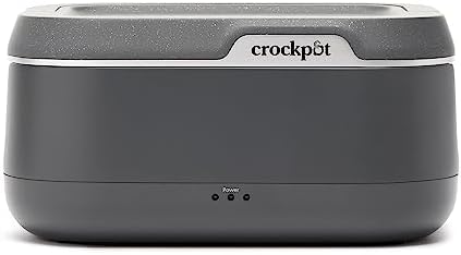 Self-Heating Crock-Pot Portable Electric Lunch Box Food Warmer 28oz S14W - Self-Heating Lunch Box for Office and Car Travel - Default Title