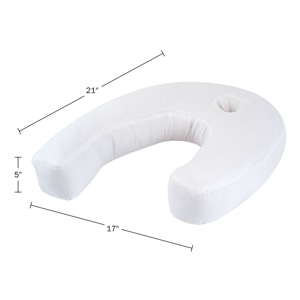 Ergonomic Memory Foam Bluestone Contour Side Sleeper Pillow with Ear Pocket for Pain Relief - Ergonomic Memory Foam Pillow for Neck Pain Support Detail