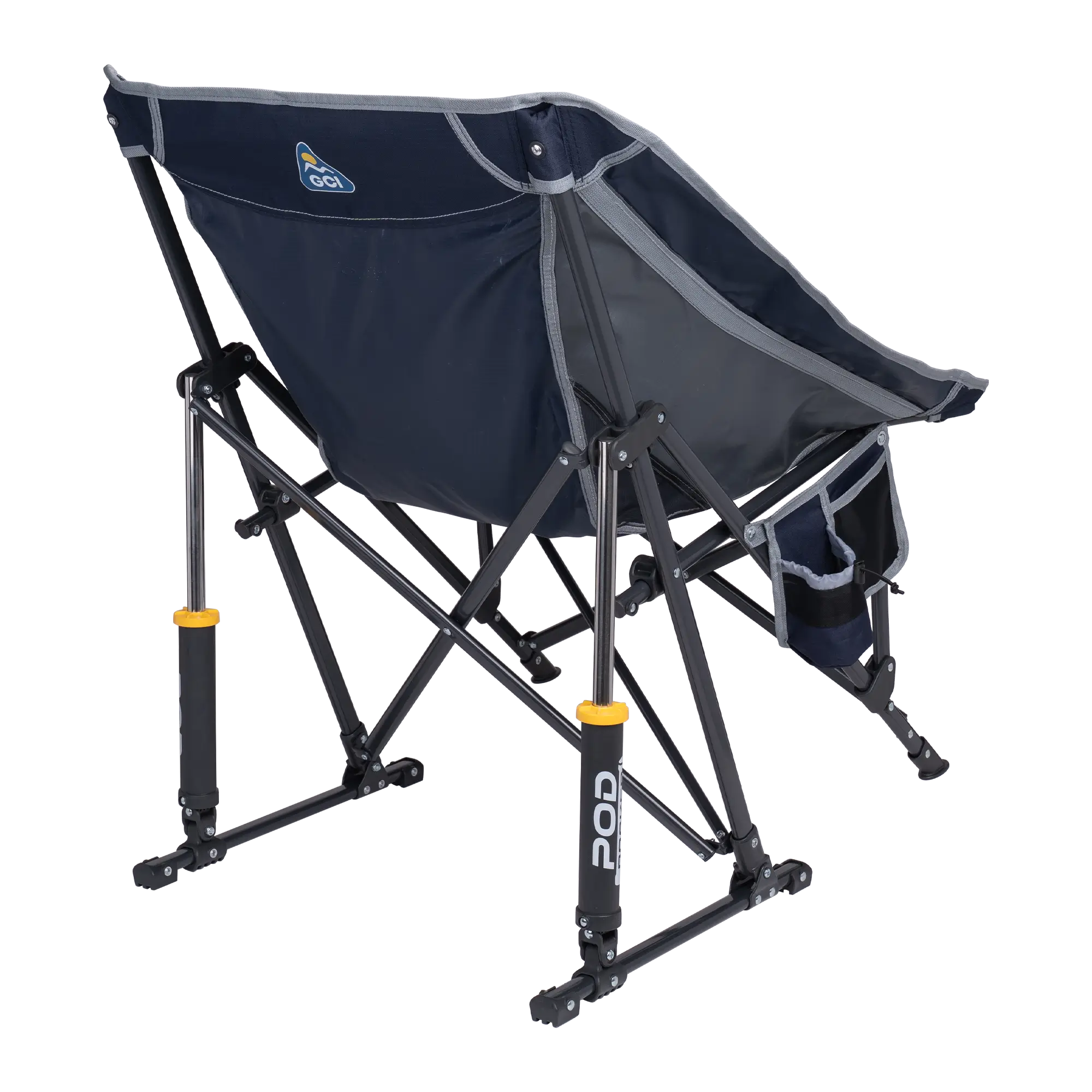 Heavy-Duty Freestyle Pod Rocker - Choice 933 - Patented Spring-Action Rocking Chair for Camping Detail