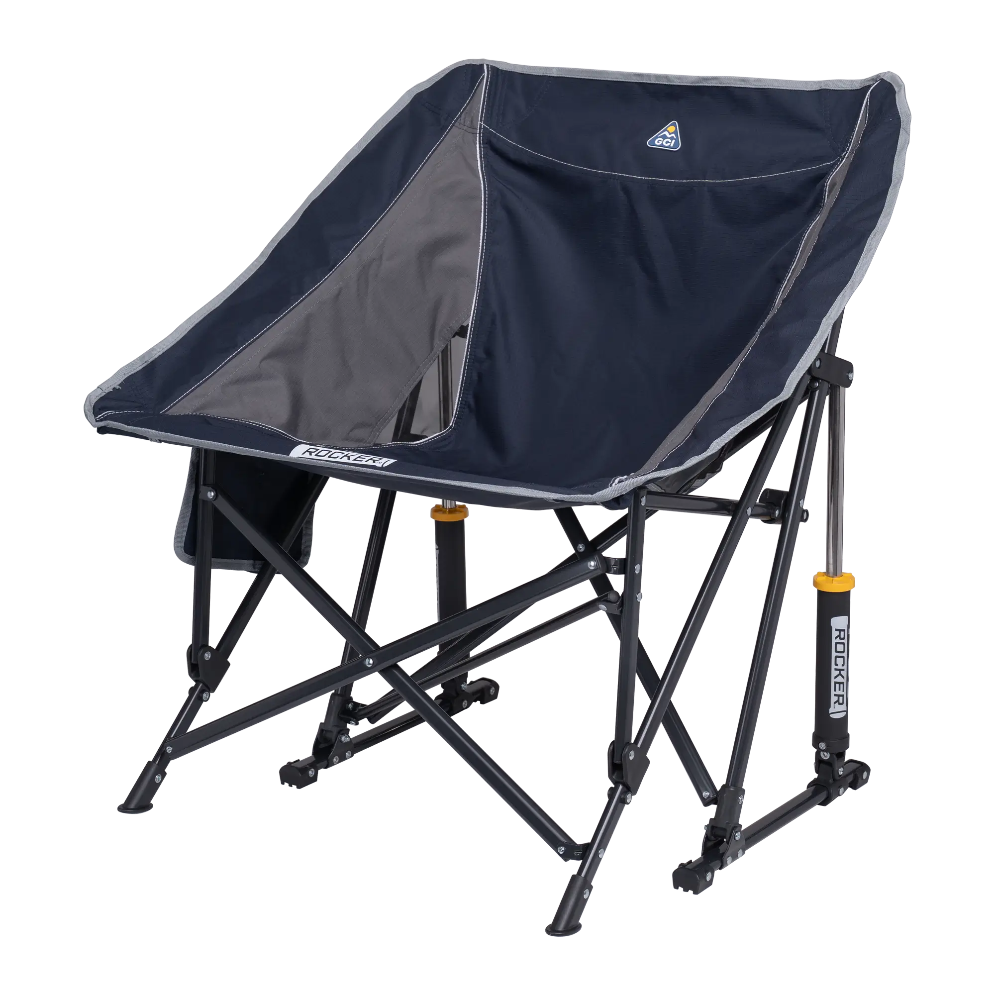 Heavy-Duty Freestyle Pod Rocker - Choice 933 - Patented Spring-Action Rocking Chair for Camping Detail