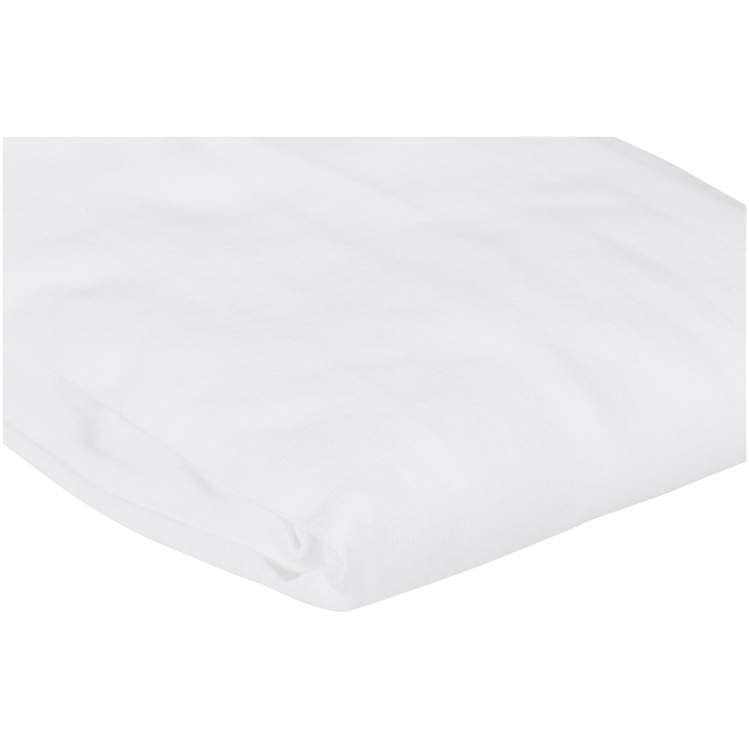 Ultra-Soft TL Care 100% Natural Breathable Cotton Jersey Knit Fitted Bassinet Sheet, White, 15" x 33", Soft Breathable, for Boys... - Cooling Hotel Quality Bedding Sheets and Pillowcases Detail