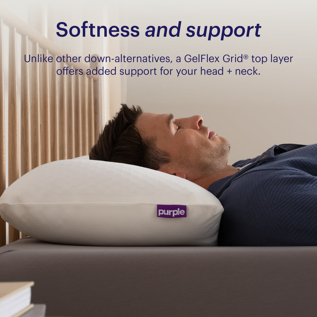Orthopedic Support GridCloud Pillow, Honeycomb Gelflex Top Layer, Hypoallergenic, Down - Alternative - Decorative Throw Pillow Cushion for Sofa & Bed Detail