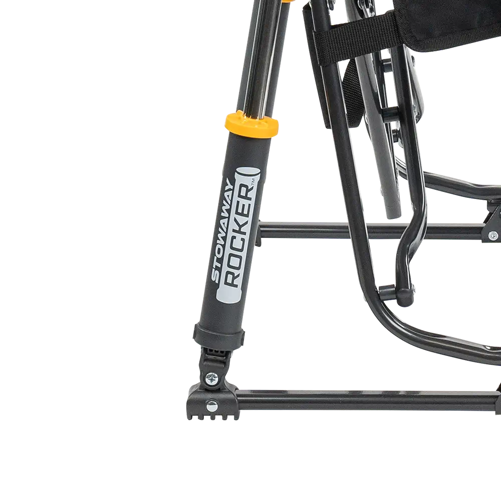 Smooth Motion Stowaway Rocker - Choice 794 - Heavy-Duty Kickback Rocker with Beverage Holder Detail
