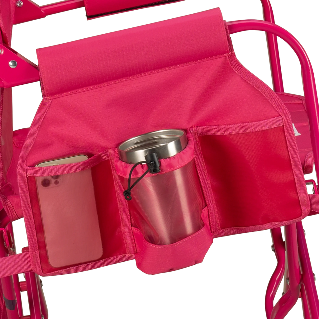 Smooth Motion Stowaway Rocker - Choice 794 - Heavy-Duty Kickback Rocker with Beverage Holder Detail