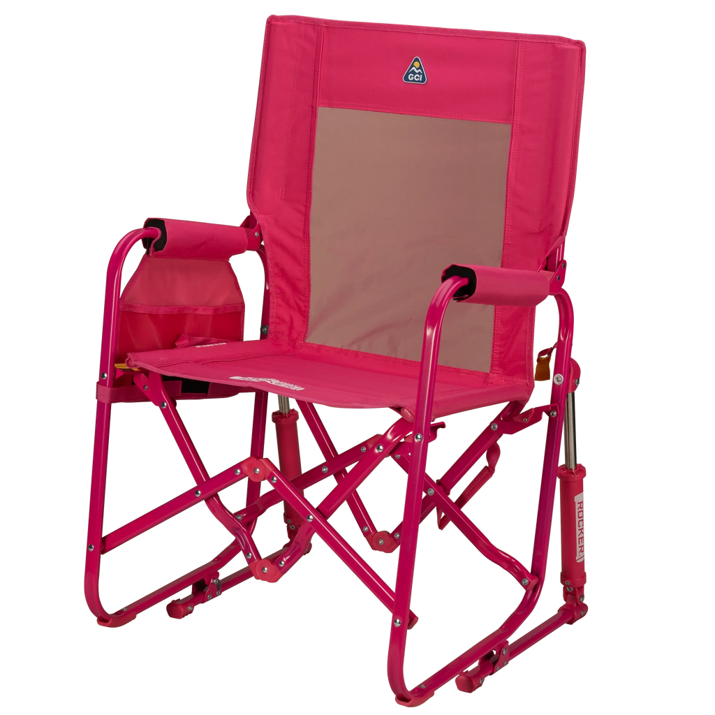Smooth Motion Stowaway Rocker - Choice 794 - Heavy-Duty Kickback Rocker with Beverage Holder Detail
