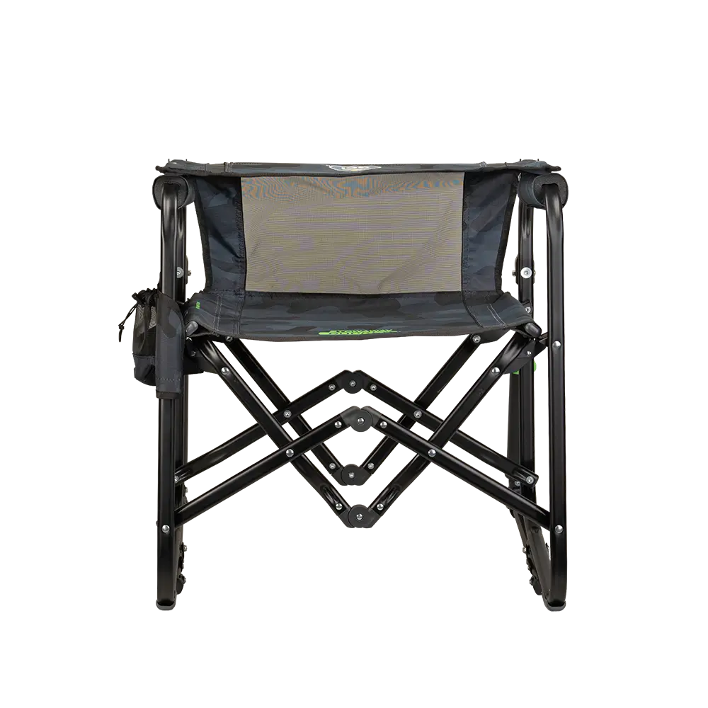 Smooth Motion Stowaway Rocker - Choice 794 - Heavy-Duty Kickback Rocker with Beverage Holder Detail