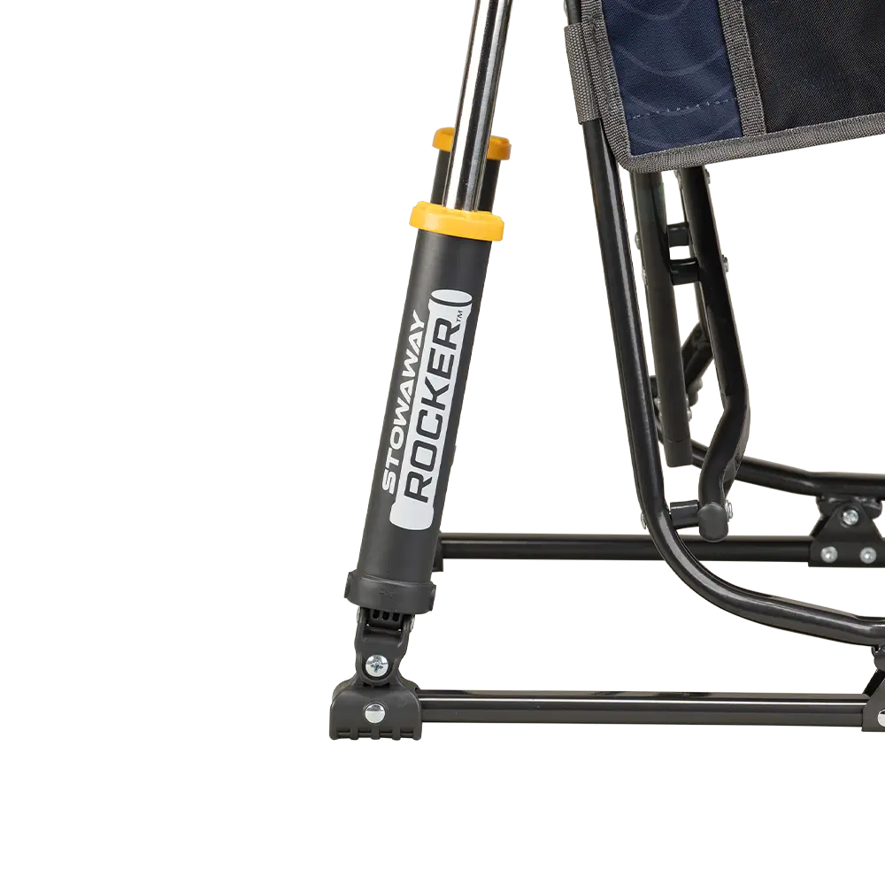 Smooth Motion Stowaway Rocker - Choice 794 - Heavy-Duty Kickback Rocker with Beverage Holder Detail