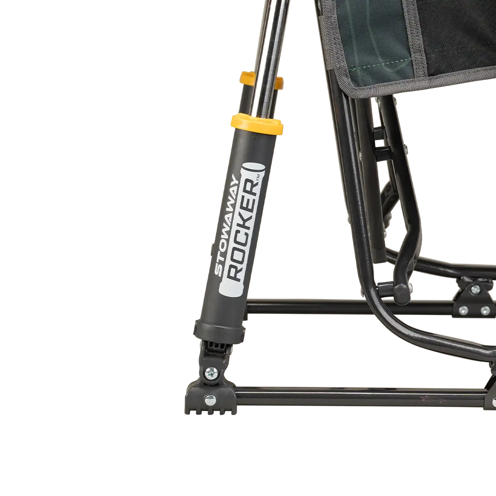 Smooth Motion Stowaway Rocker - Choice 794 - Heavy-Duty Kickback Rocker with Beverage Holder Detail