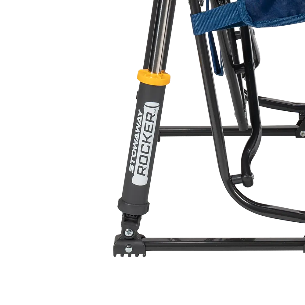 Smooth Motion Stowaway Rocker - Choice 794 - Heavy-Duty Kickback Rocker with Beverage Holder Detail