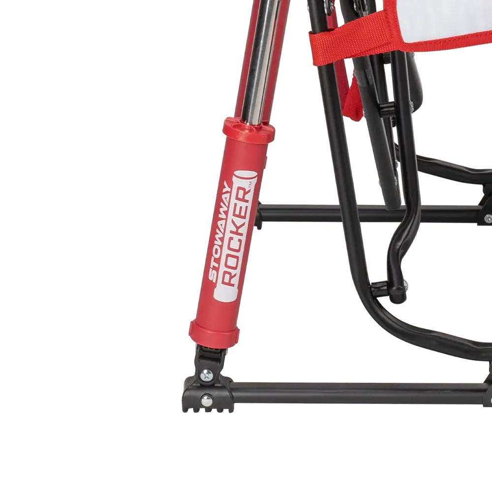 Smooth Motion Stowaway Rocker - Choice 794 - Heavy-Duty Kickback Rocker with Beverage Holder Detail
