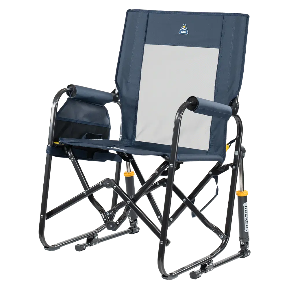 Smooth Motion Stowaway Rocker - Choice 794 - Heavy-Duty Kickback Rocker with Beverage Holder Detail