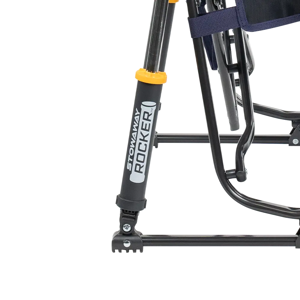 Smooth Motion Stowaway Rocker - Choice 794 - Heavy-Duty Kickback Rocker with Beverage Holder Detail