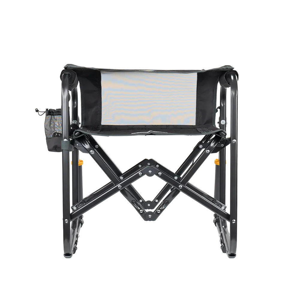 Smooth Motion Stowaway Rocker - Choice 794 - Heavy-Duty Kickback Rocker with Beverage Holder Detail