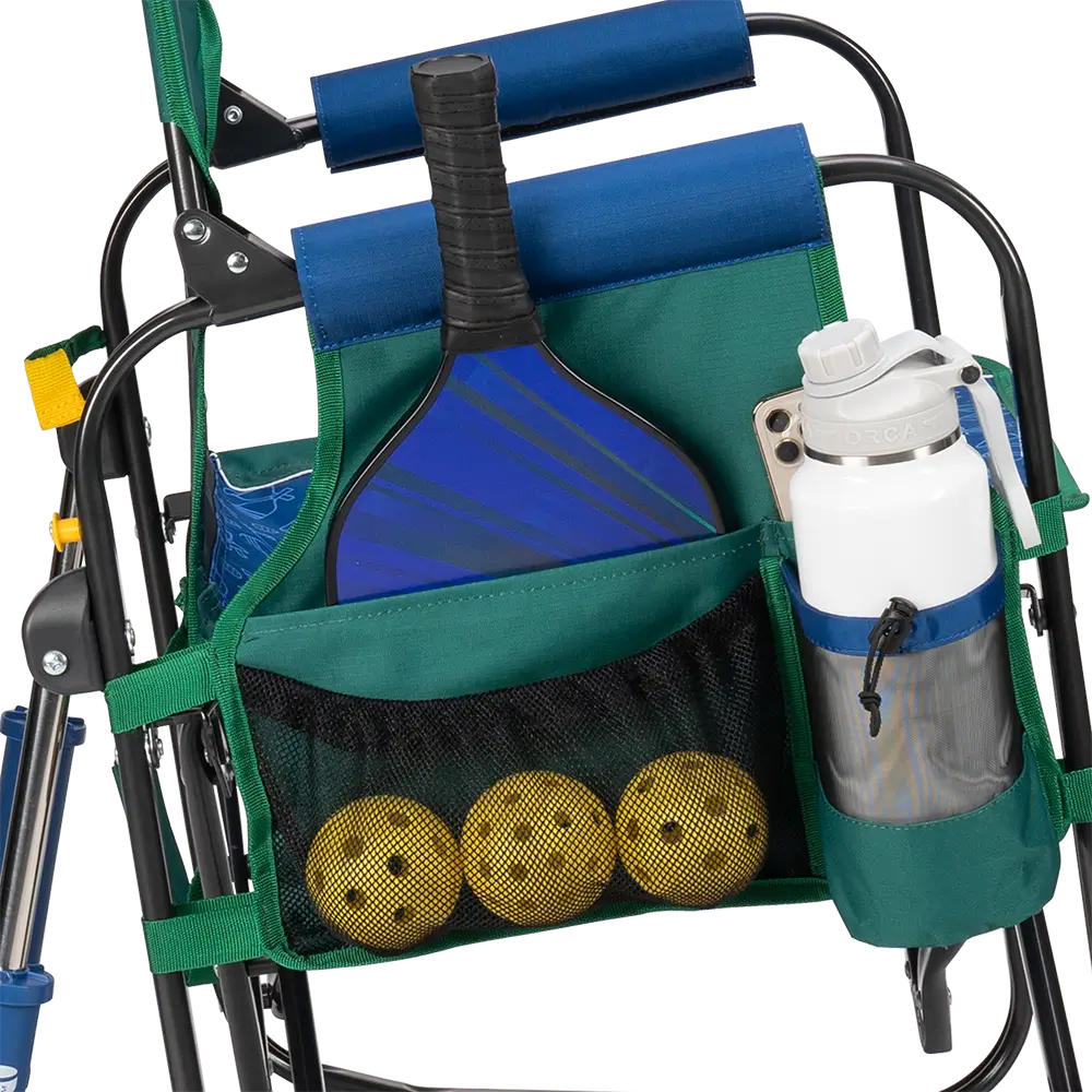 Smooth Motion Stowaway Rocker - Choice 794 - Heavy-Duty Kickback Rocker with Beverage Holder Detail