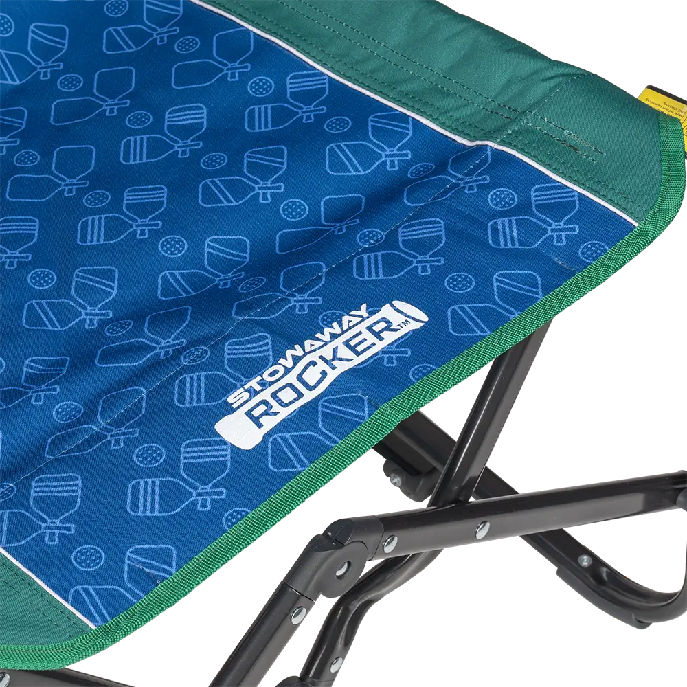 Smooth Motion Stowaway Rocker - Choice 794 - Heavy-Duty Kickback Rocker with Beverage Holder Detail