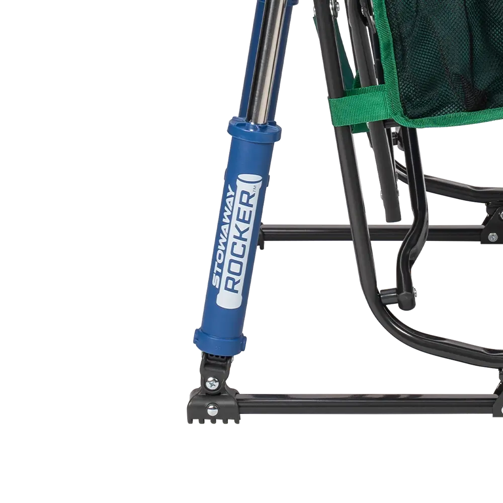 Smooth Motion Stowaway Rocker - Choice 794 - Heavy-Duty Kickback Rocker with Beverage Holder Detail