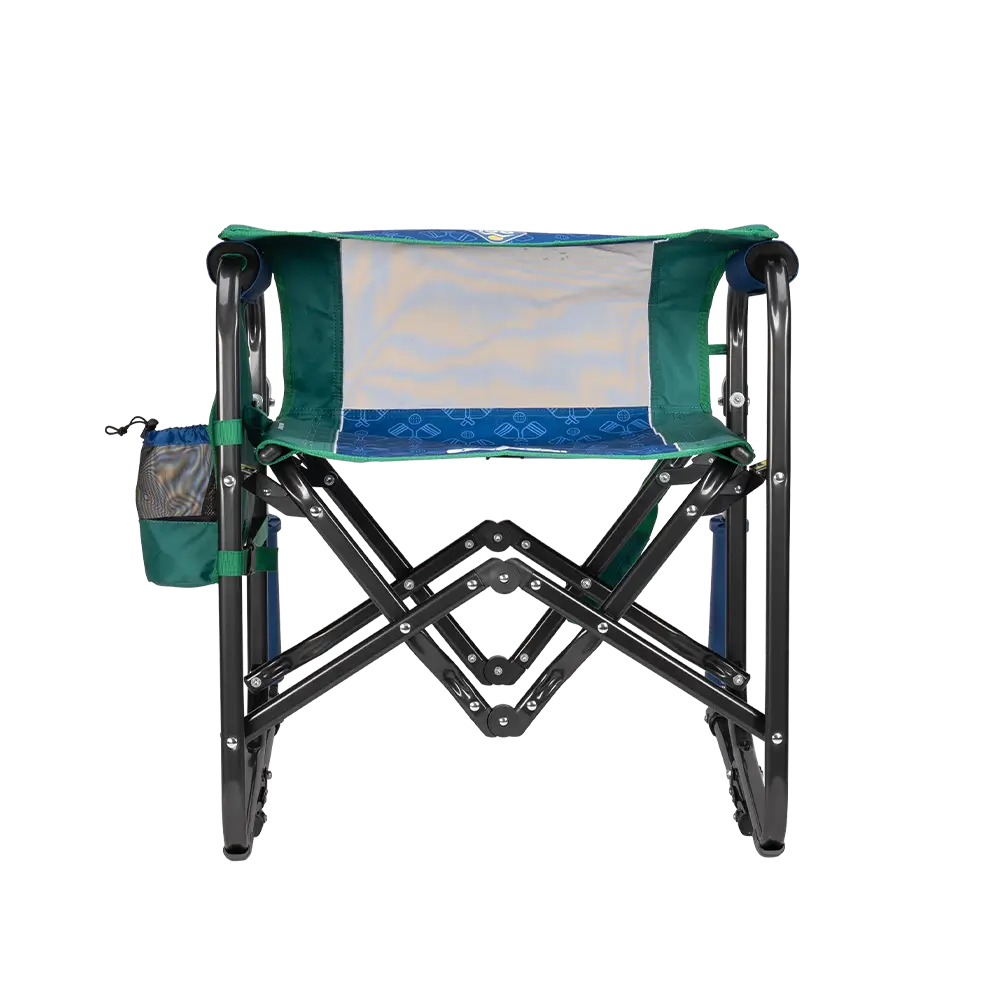 Smooth Motion Stowaway Rocker - Choice 794 - Heavy-Duty Kickback Rocker with Beverage Holder Detail