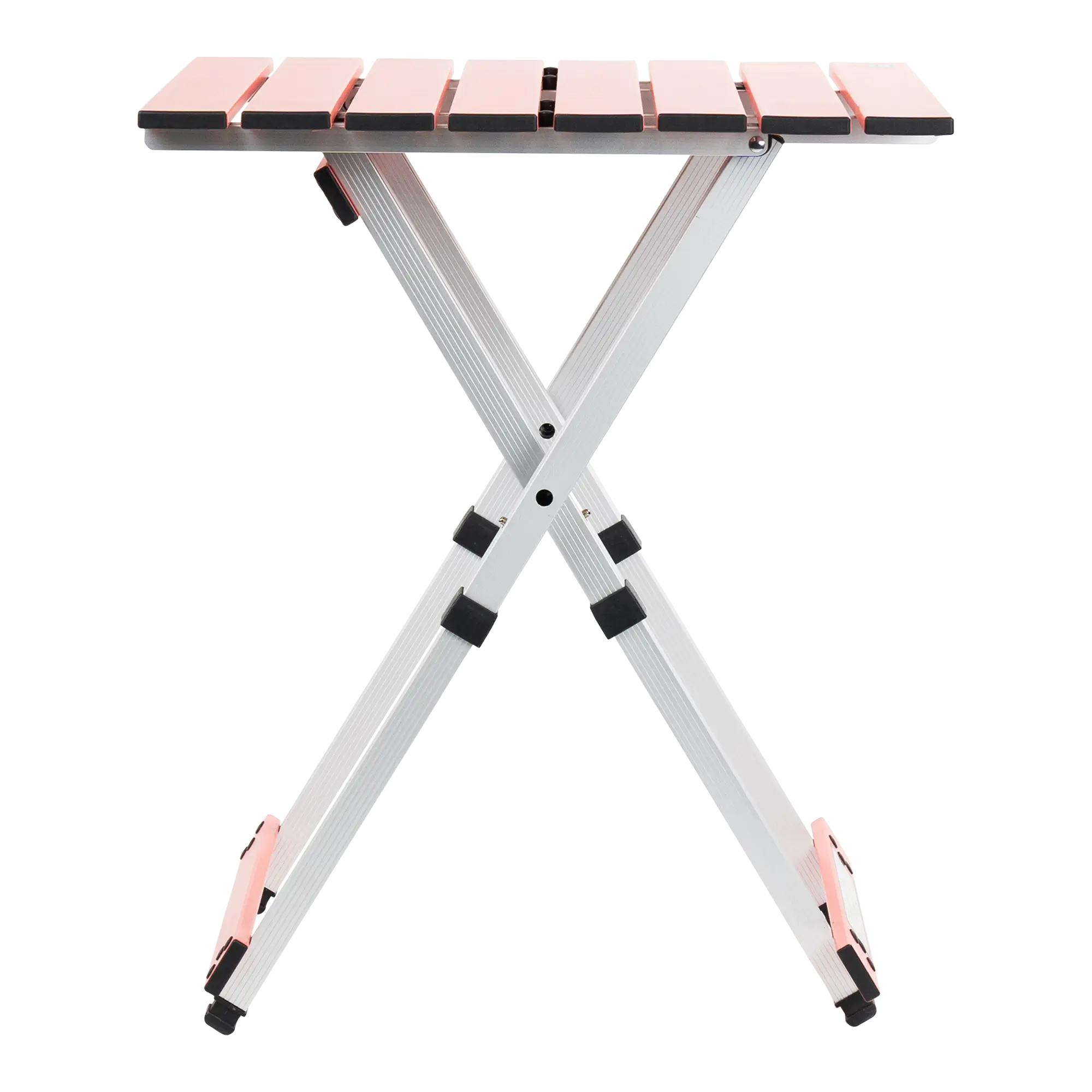 Portable Staging Compact Camp Table 20 - Choice 513 - Slim-Fold Outdoor Cook Station with Storage Shelves Detail